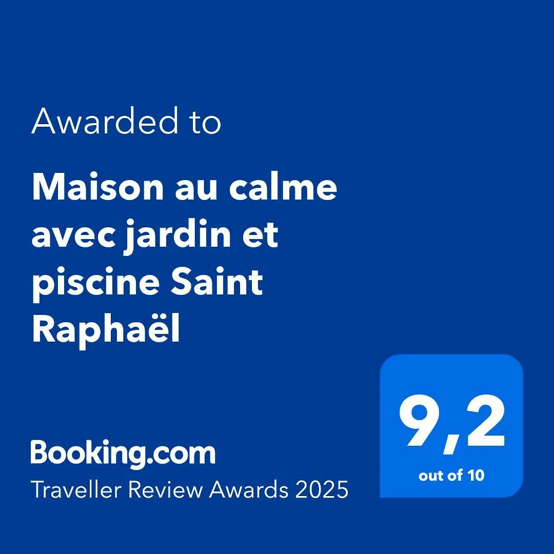Holiday home Maison Au Calme Avec Jardin Et Piscine Saint Raphael